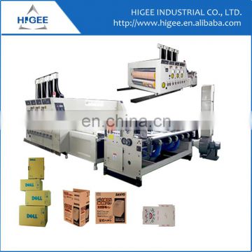 China manufacture Pizza box cardboard printing die cutting machine prices