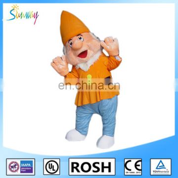 fairy tale seven dwarfs inflatable fur costumes for advertising