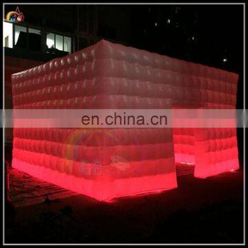 hot selling lighting inflatable tent , led light air tent , air inflatable tent