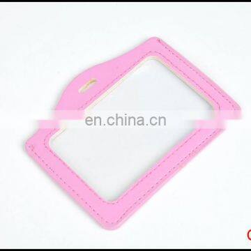 Factory Supply Good Quality Leather Name ID Card Holder photo-4