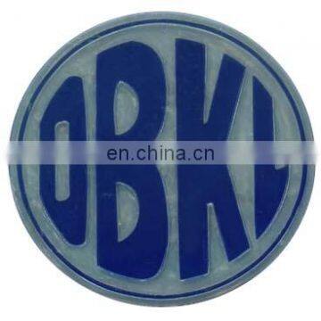 custom design reflective pvc main label patch