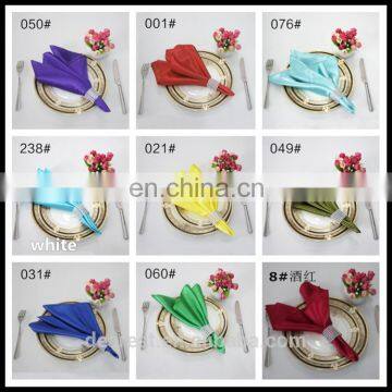 100% Polyester Satin Wedding Decorative Napkin photo-5