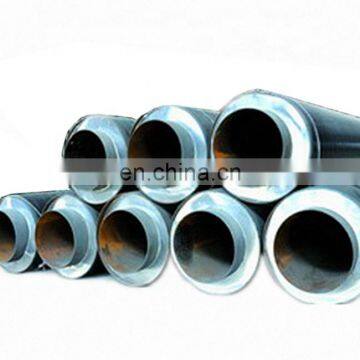 Pre-insulated steel pipe with GI sheet wrapped