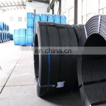 Prime 15.7mm 15.24mm Prestressed Concrete High Tension 7 Wire Epoxy Coated pc Strand photo-4