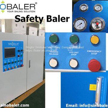 Safety Baler Machine