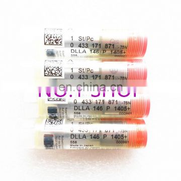 100%  genuine and new common rail fuel injector nozzle 0433171871,DLLA146P1405 for 0445120040