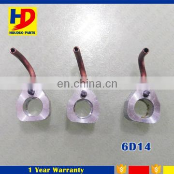 Oil nozzle for Diesel excavator engine 6D14