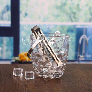 845ml Glass ice bucket for Beer