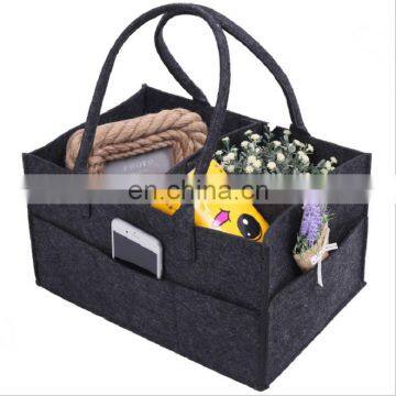 2019 Foldable Baby Diaper Caddy Organizer With Felt Material photo-6