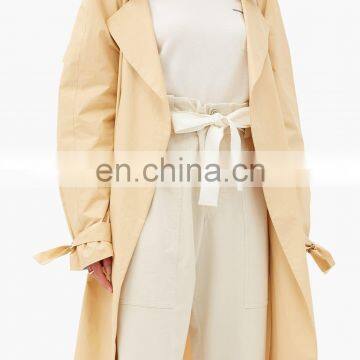 DiZNEW Unisex Women Wool Cashmere Crew Neck Pocket Cardigan Sweater photo-3