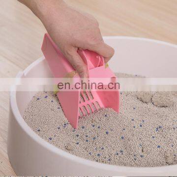 Durable Free Wholesale Promotion Plastic Pet Dog Cleaning Cat Litter Shovel Scoop With Bag photo-2