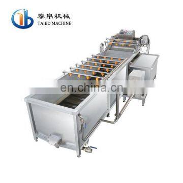 Water Spray Ozone Bubble Carrot Washing Machine Vegetable Cleaning Machine
