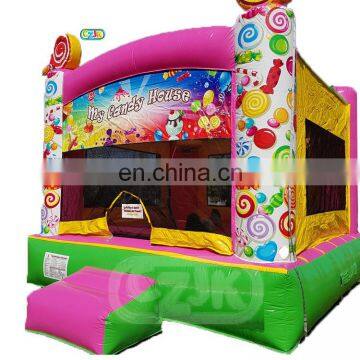 commercial business high quality inflatable sugar candy bouncy castle jumper for sale