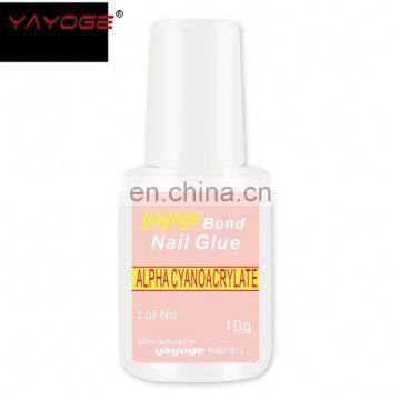 False Nail Glue With Brush Press On Nail No Glue