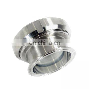 DIN/3A Food Grade Flat Clamped Union Sight Glass photo-2