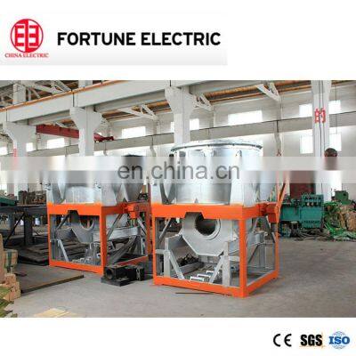 150kg Induction Cored Melting Furnace / Line-frequency Cored Induction Furnace