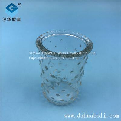 Wholesale 100ml Hemp Candle Glass Price of Craft Glass Candlestick photo-5