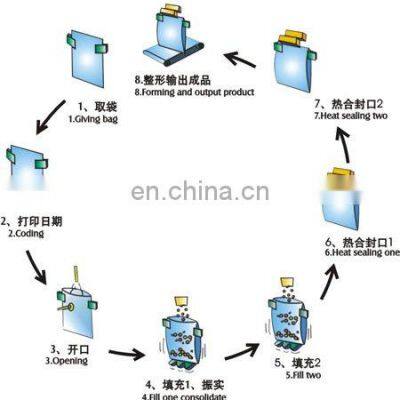 Multifunction Automatic Premade Zip Lock Stand Up Bag Packaging Machine For Food photo-4