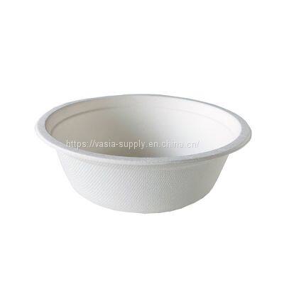 Disposable Biodegradable ODM White Sugar Cane Soup Bowls-bagasse 500ml Soup Bowls-biodegradable Dishes, Soup Bowls, Pasta Plates, Serving Bowls photo-5