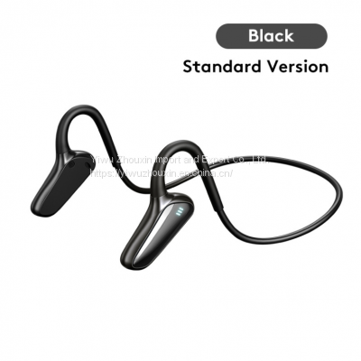 Bluetooth headset wireless bone conduction non-in-ear neck hanging business sports stereo headset