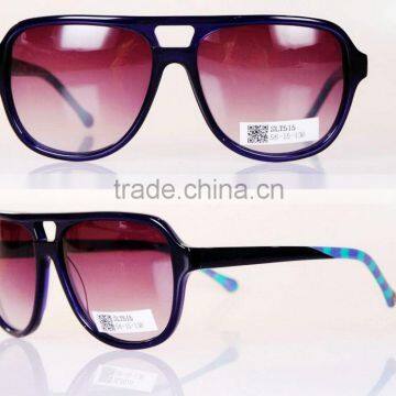 Acetate sunglasses with metal mixed in high level quality, CE/FDA