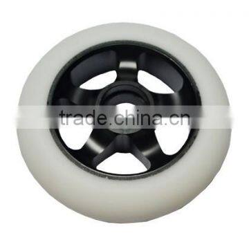 110 mm super rebound PU stunt scooter wheels with metal core,pro scooter wheel