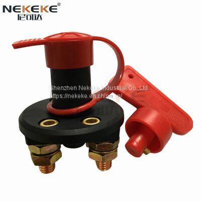 NEKEKE Rotary switch Battery Disconnect for Car Boat Truck battery cut off switch