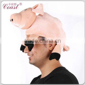 Funny Cute Pink Animal Pig Shaped Hats photo-3
