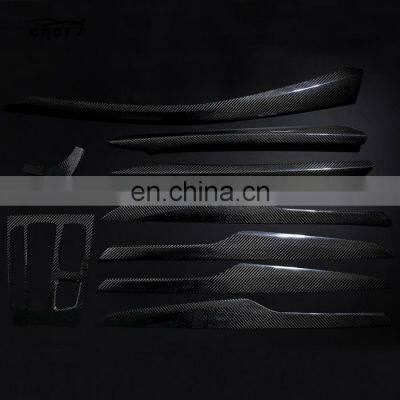 Carbon Fiber Dashboard Interior Accessories for Bmw X5 F15 With Shift Knob Trim photo-3