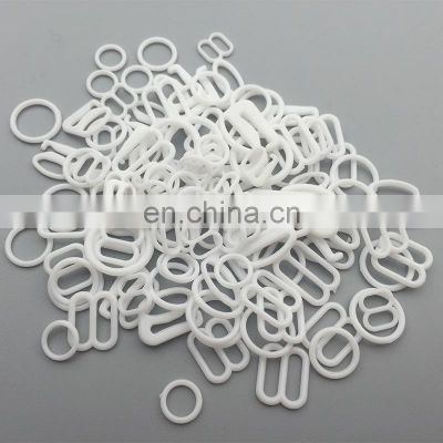 Underwear Accessories Nylon Plastic 8Mm O Bra Ring And Slider