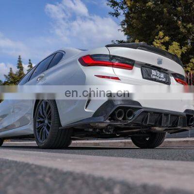 Blade Style Carbon Fiber Rear Spoiler For BMW 3Series G20 Rear Boot Lip Trunk Car Spoilers photo-5