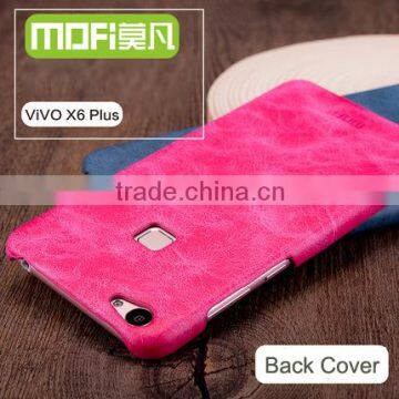 MOFi Original PU Leather Housing for vivo X6 Plus, Mobile Phone Hard Back Cover Case for vivo X6plus