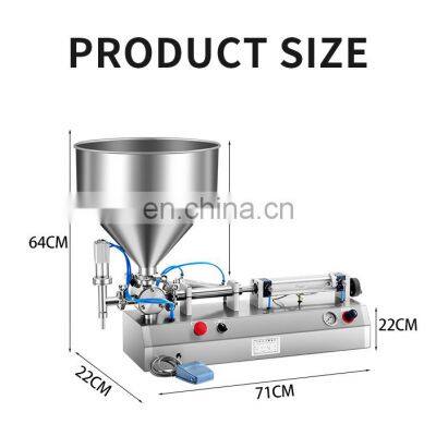 Semi Automatic Cream Bottle Liquid Filling Machine Water Honey Beer Filling Machinery photo-5