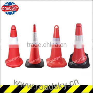 Highway Safety PE Cones Oranges Manufacturers