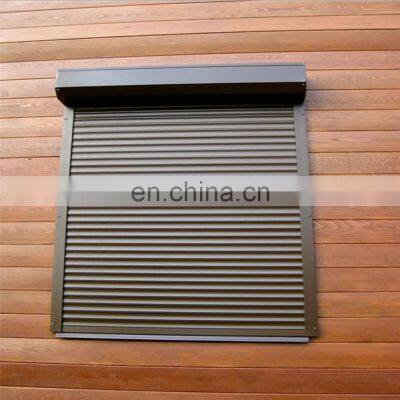 Motorized Insulation & Security Rolling Shutter With PU Foam Filled 45mm & 50mm Interlocking Slat photo-5