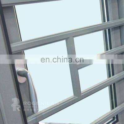 High Quality Large Thermal Break FrameTwo Panel Aluminum Frame Casement Window photo-4