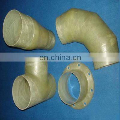 GRP saddle Fiberglass flange FRP elbow fiberglass tee GRP pipe fittings GRP Elbow FRP pipe flange fitting FRP  tee 1\