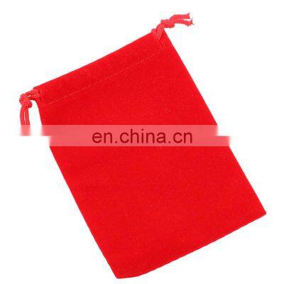 2021 Custom Made Colors Jewelry Drawstring Dust Bags Velvet For Gift photo-3