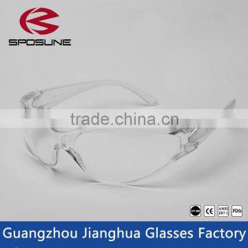 Clear Color and PC Material dustproof goggles anti scratches eye protective worker glasses
