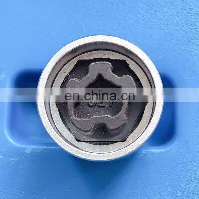 AUSO-RACING 20 Kinds Car Chrome Iron Wheel Nuts Screw Sleeve Socket Set