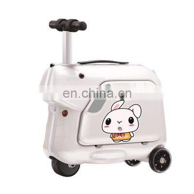 Air Wheel Series- Children's Electrical Riding Suitcase SQ3 Newly Designed Children's Ride On Luggage With Shoulder Straps