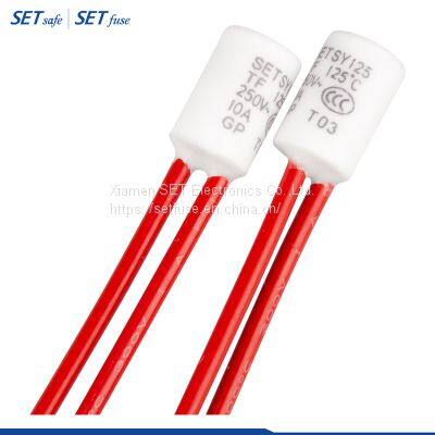 Atco Ty Series (Radial Shape) Thermal Fuse Cutoff Link Motor Protector Manufacturers With CCC photo-2