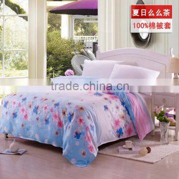 2015 latest design colorful duvet covers High quality 100% cotton comforter cover children duvet cover