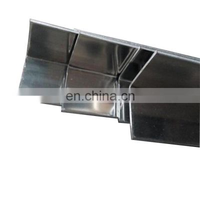 china manufacture stainless angle iron cold rolled ss steel angle bar 202 price per kg