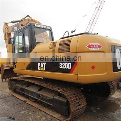 Used 320D original from Caterpillar Japan, low price cheap 320D crawler excavator on sale in Shanghai