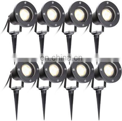 Outdoor LED Lawn Spike Lamp 5W 3W Waterproof AC85-265V DC12V LED Spot COB Spike Lights