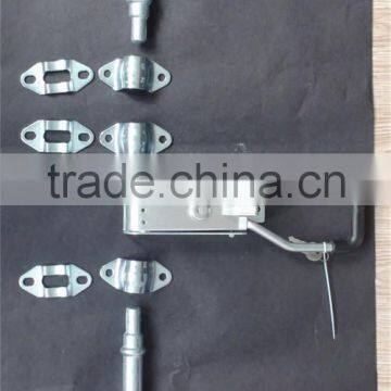 02342C China wholesale semi trailer door locks heavy duty trailer door gear trailer door handle lock