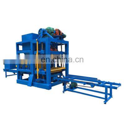 Full automatic hydraulic concrete hollow solid interlocking block brick making machine machinery for price