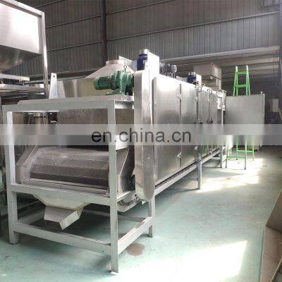 Continuous Automatic Cocoa Chestnut Peanut Cashew Nut Roasting Machine