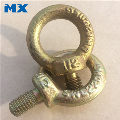 Eye bolt eye nut DIN580 DIN582 JIS1168 JIS1169 eye bolt & eye nut